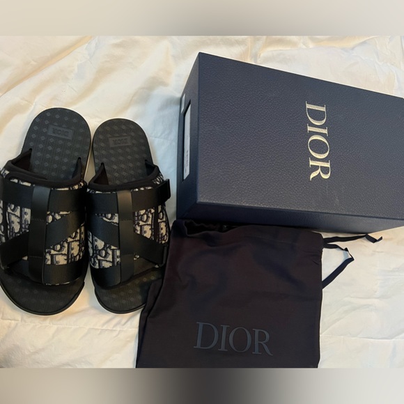 Dior Oblique Sandals men size 8 (41) - Picture 10 of 12